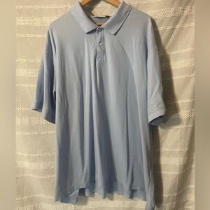 Gold Label by Roundtree & Yorke Light Blue Polo